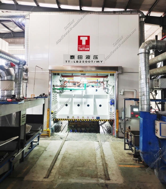 Prasa hydrauliczna do formowania 2500T SMC do części wewnętrznych samochodów